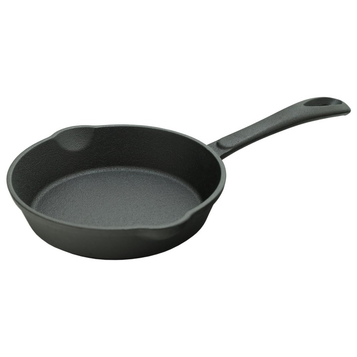 Tigaie grill din fonta Cattara, 16cm, maner termosafe