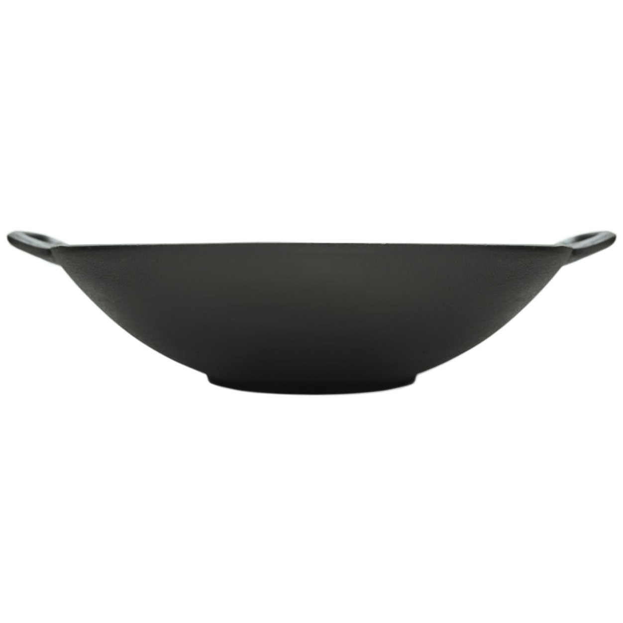 Wok din fonta Cattara 31cm, manere laterale, adanc, dimensiuni 31x8cm ...
