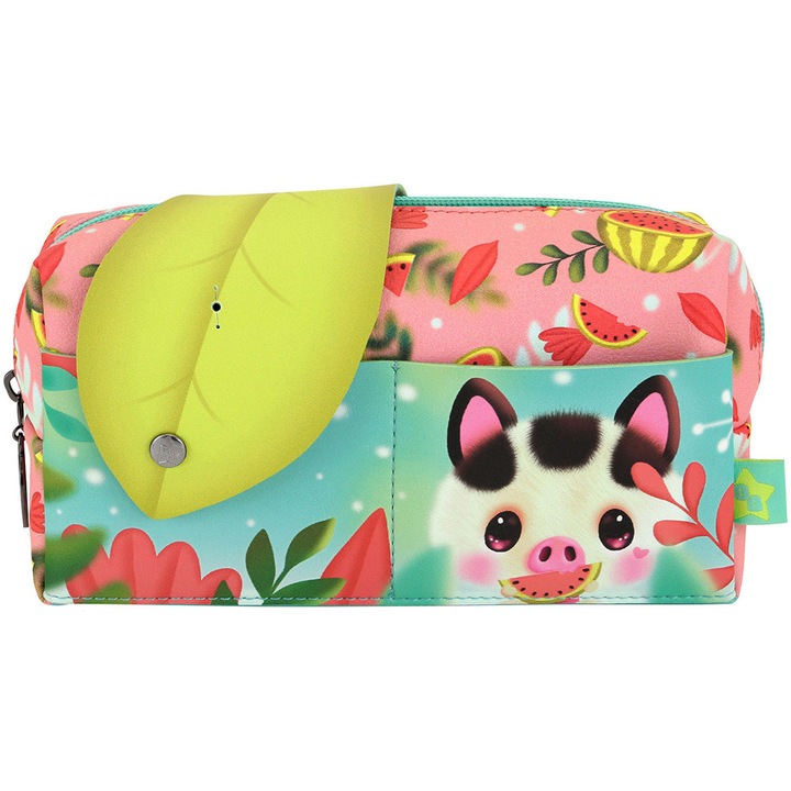 Несесер Bangoberry Piggy Piglet 20x11x8 см, Включва 1 карфица