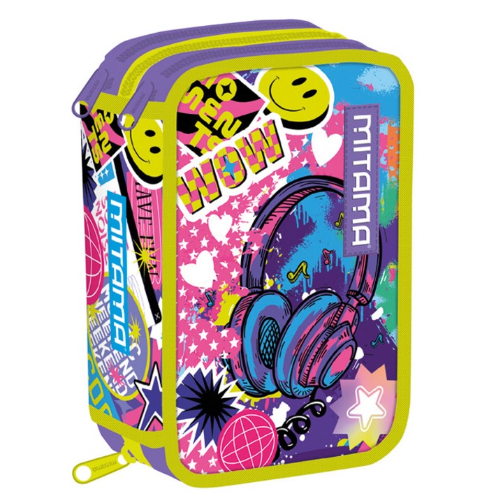 Несесер Mitama, Оборудван с 3 отделения, Музикален дизайн