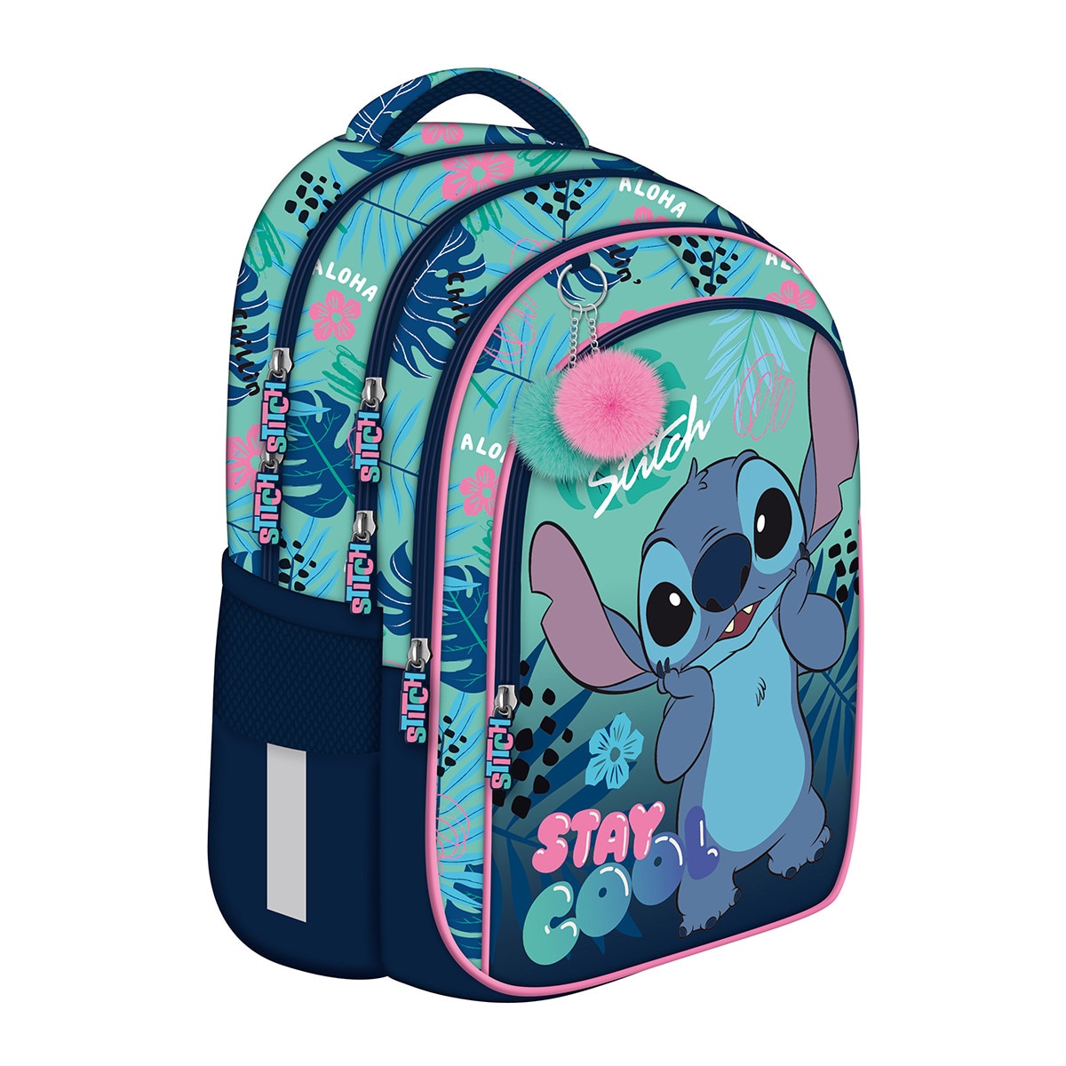 crepuscule×UR MossStitchLongSleeveSweat Ghiozdan Scolar cu 4 Compartimente, Impermeabil, St.Majewski