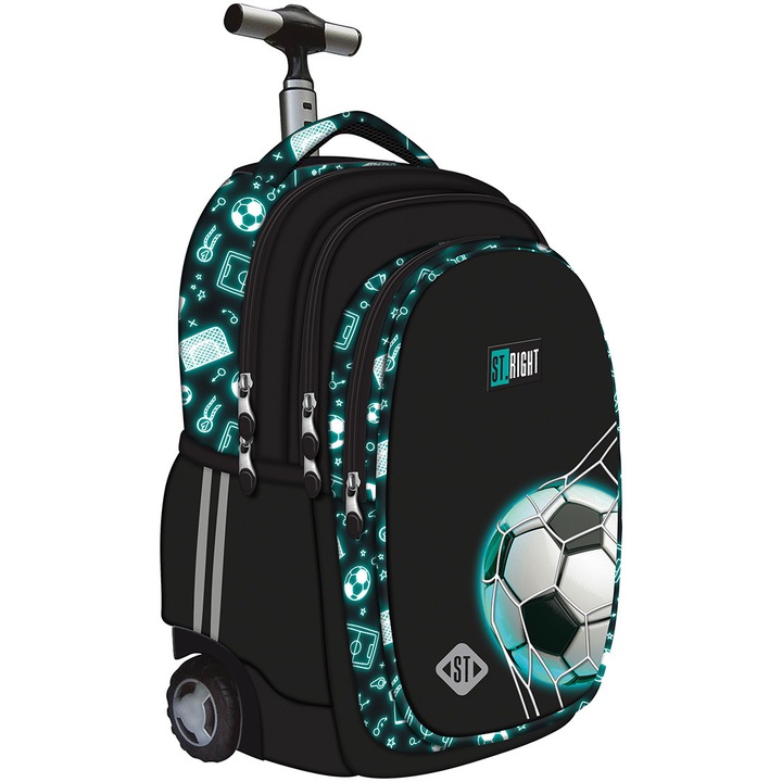 Troller TB01 ST Right 4compartimente colectia Neon Football