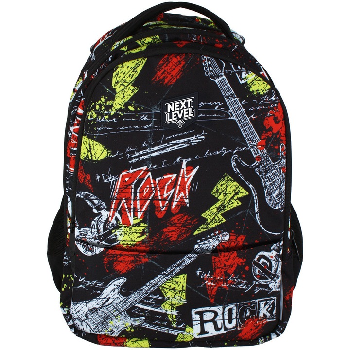 Раница Next Level с 2 отделения, Колекция 4EverRock, 48x33x20 см