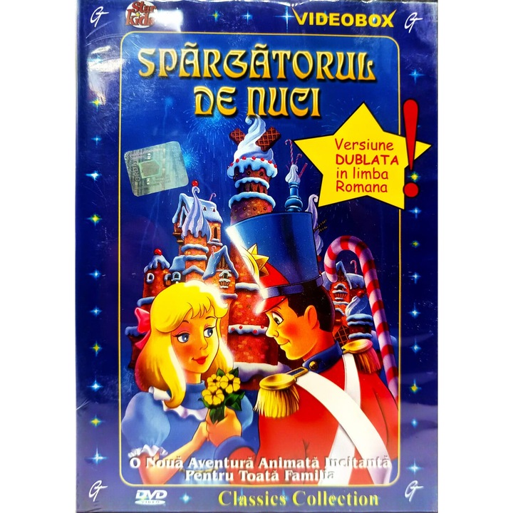 DVD Spargătorul de Nuci, Vela, dublat română, 45 min