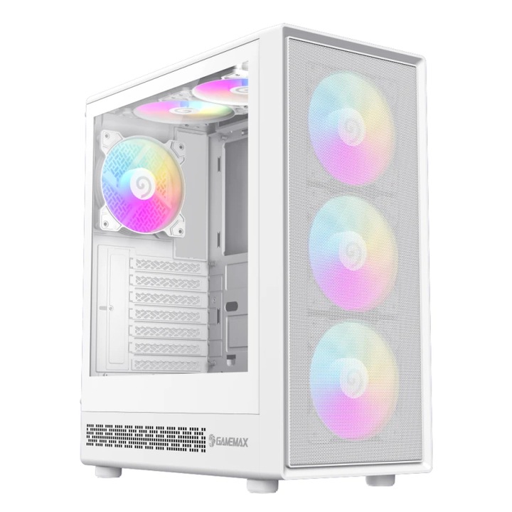 Számítógépház Gamemax ház ATX - Storm 2 AW - 6 x 120 mm Címezhető RGB ventilátorok GM-12380300006