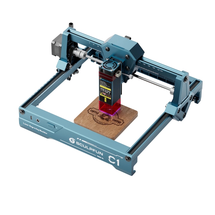 Gravor laser, 3W, 150x130mm, design compact, utilizare usoara, detalii fine