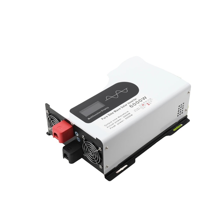 Автомобилен инвертор, пикова мощност 6000W, постоянна мощност 3000W, чиста синусоида, 24V, 327x218x104mm