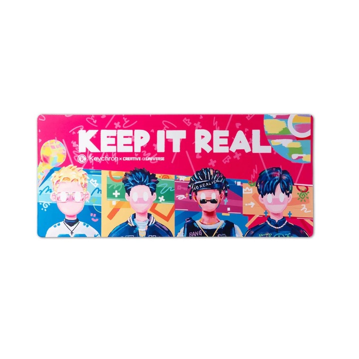 Mousepad Gaming Keychron - Rapper Keep it Real