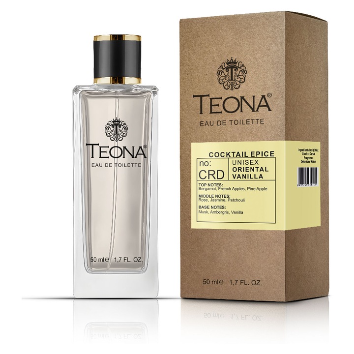 Teona Apa de Toaleta CRD Cocktail Epice Unisex 50 ml