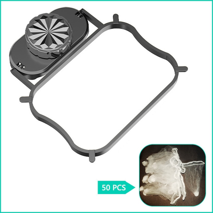 Филтър за оттичане на кухненска мивка с вендуза с 50 цедки за мивка, цедка за мивка 2 в 1 и стелаж за съхранение на цедки (сив) Сушилник за оттичане с вендуза, сгъваем сушилник за остатъци без пробиване