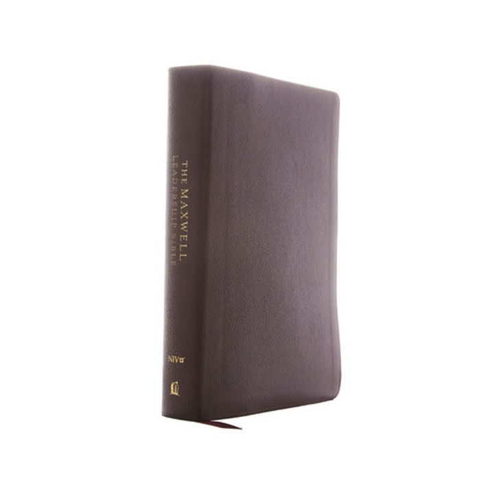 Niv, Maxwell Leadership Bible, 3rd Edition, Premium Bonded Leather, Burgundy, Comfort Print, John C. Maxwell
