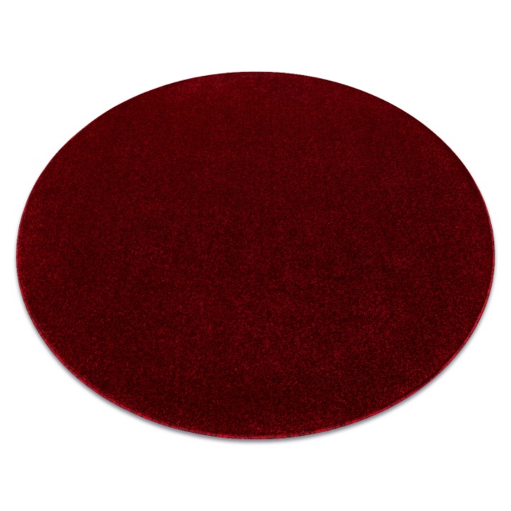 ETON DYWANY ŁUSZCZÓW PLUS cerc covor Melange rosu / negru, cerc 150 cm