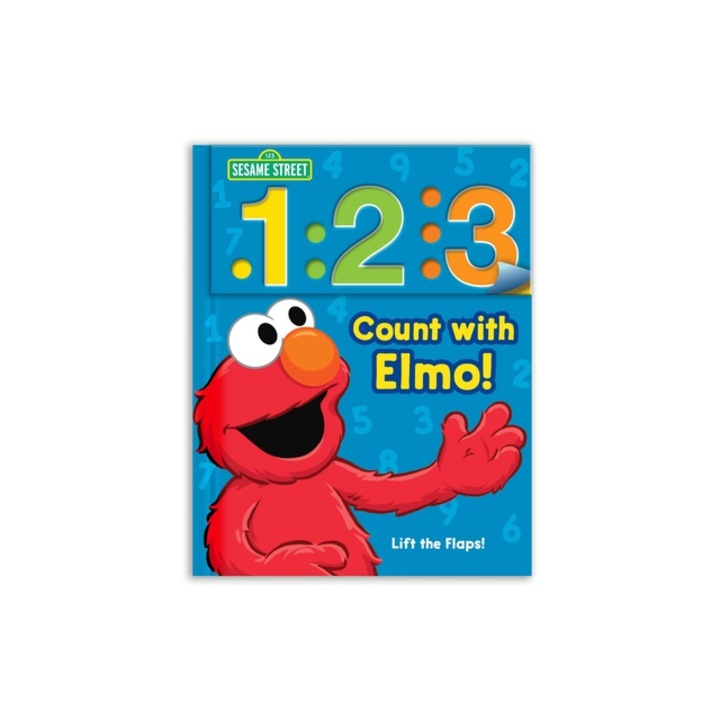Sesame Street 1 2 3 Count with Elmo! A Look, Lift, & Learn Book, Sesame Street