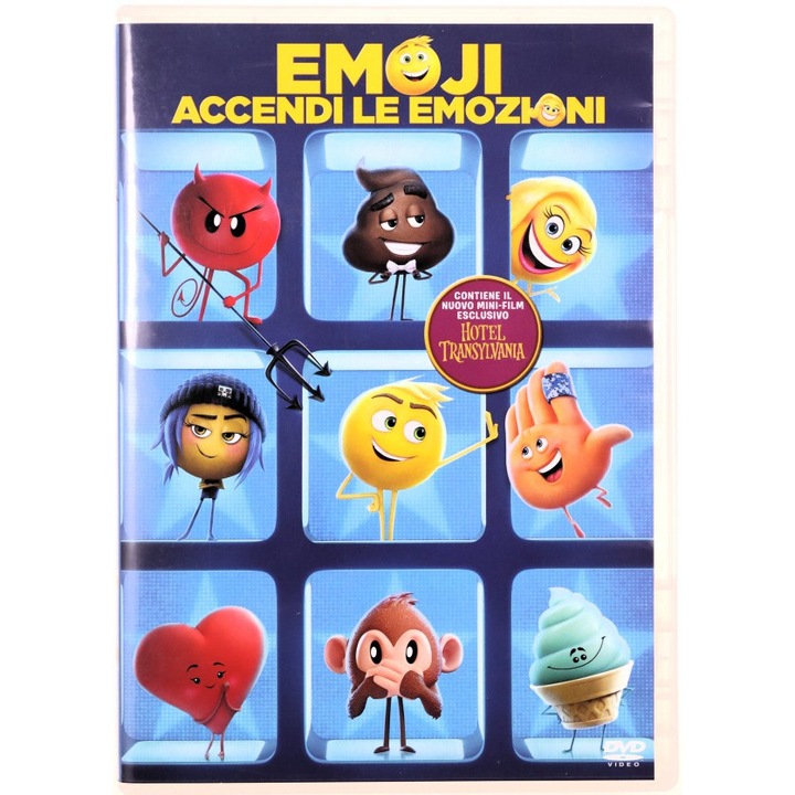 Emoji Filmul. Aventura zambaretilor [DVD]