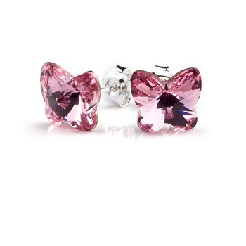 cercei cu cristale swarovski butterfly4748tortite cu surub din argint 925  imagen 40_0_
0
