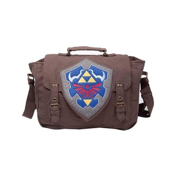 Geanta The Legend Of Zelda Brown Link Shield Messenger Bag Geanta The Legend Of Zelda Brown Link Shield Messenger Bag
