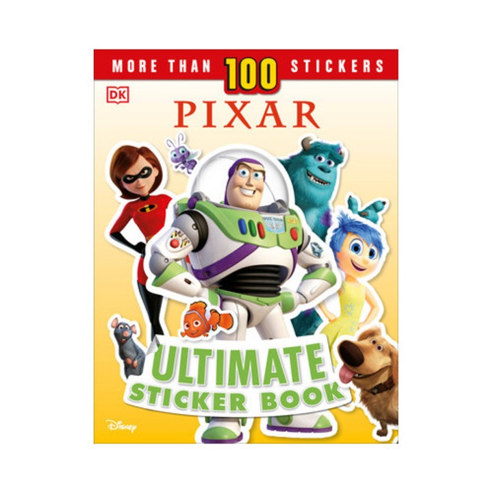 Disney Pixar Ultimate Sticker Book, New Edition, DK