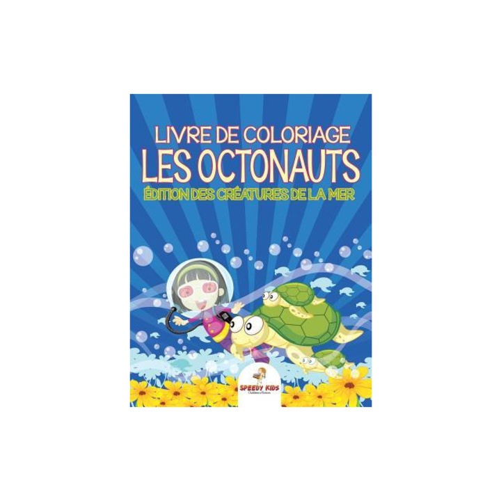 Livre de Coloriage Mr. Beetle French Edition, Speedy Kids