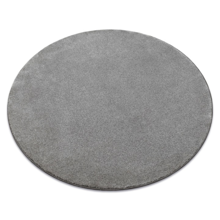Covor DYWANY ŁUSZCZÓW rotund discretion gri, cerc 150 cm latime