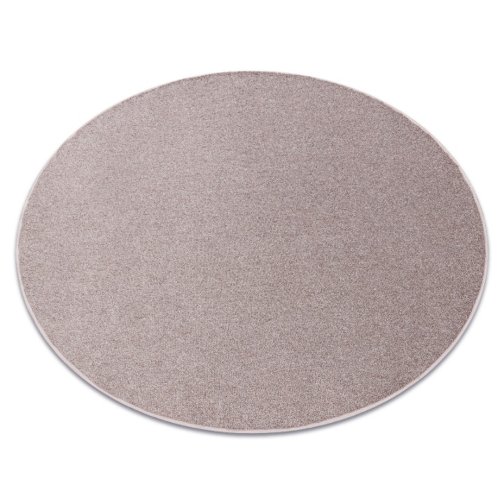 Covor DYWANY ŁUSZCZÓW rotund excellence roz rosu 407 simplu melange, cerc 100 cm latime