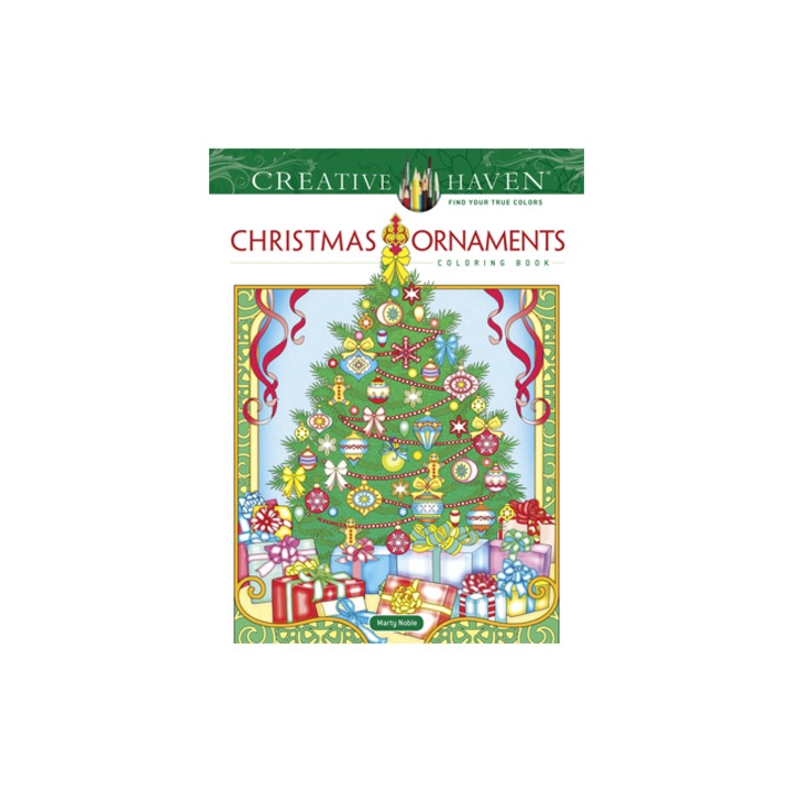 Creative Haven Christmas Ornaments Coloring Book, Marty Noble