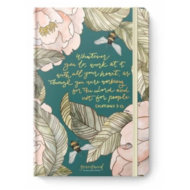 Gracelaced Lined Notebooks, Set of 3, Faith, Hope, Love, Ruth Chou Simons (Author)