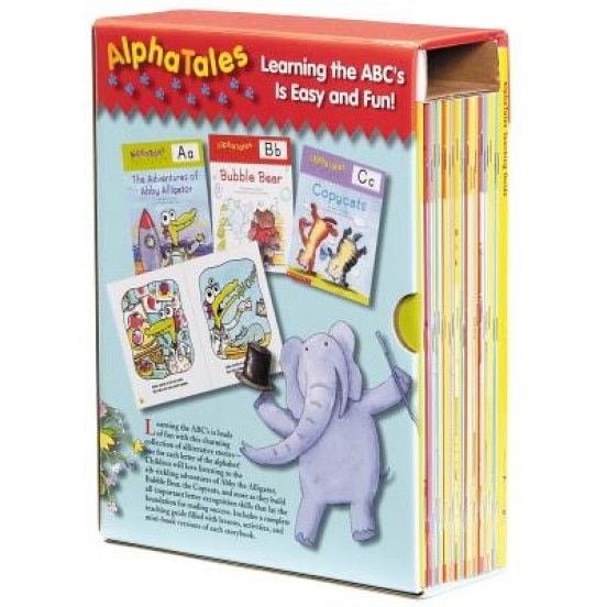 Alphatales Box Set: A Set of 26 Irresistible Animal Storybooks That Build Phonemic Awareness & Teach Each Letter of the Alphabet [With Teacher's Guide, Inc. Scholastic