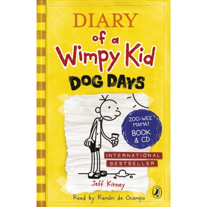 Diary of a Wimpy Kid: Dog Days (Book 4), Kinney Jeff