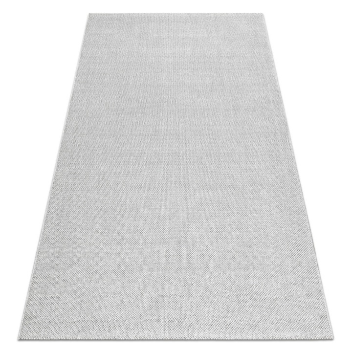 Covor DYWANY ŁUSZCZÓW CASABLANCA LOOM argint, bucla, moale interior si exterior, 350x400 cm