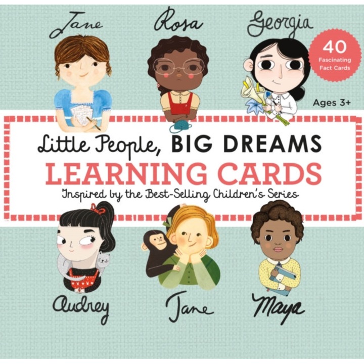Little People, BIG DREAMS Learning Cards 40 Fascinating Fact Cards