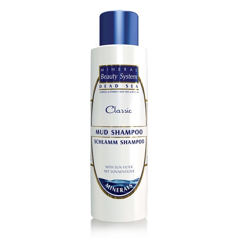 Sampon cu namol de la Marea Moarta, Mineral Beauy System, 500ml