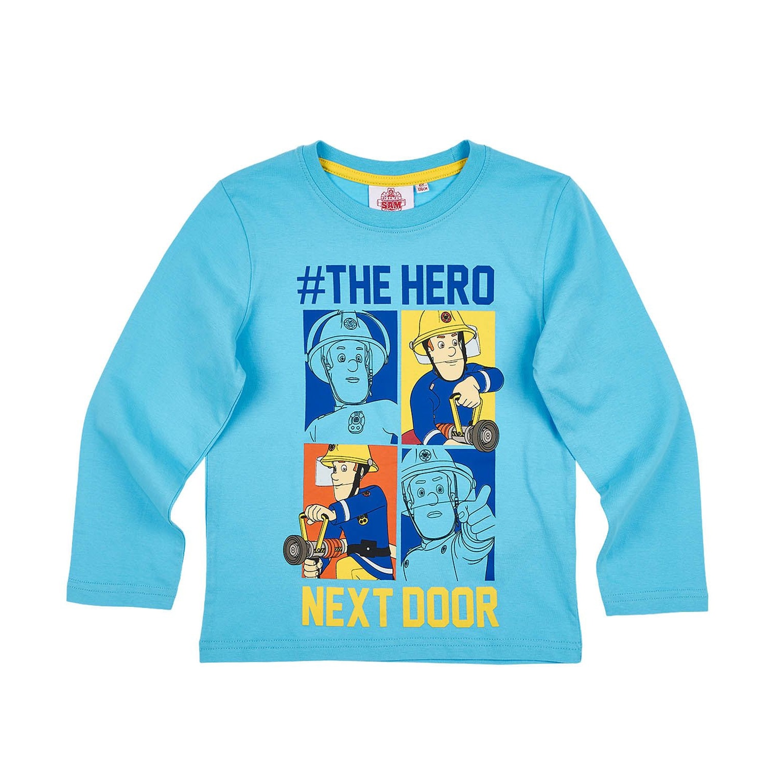 Bluza Pompierul Sam bleu 6 ani, 116 cm