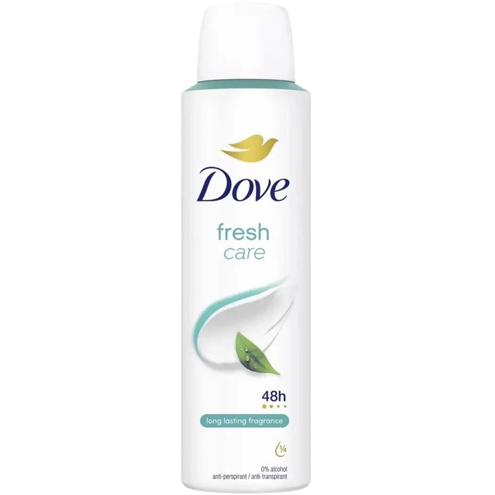 Set 3 x Deodorant Antiperspirant Spray Dove Fresh Care, 150 ml