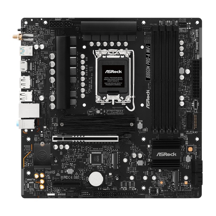 Дънна платка ASROCK B860M PRO-A WIFI B860MPRO-AWIFI