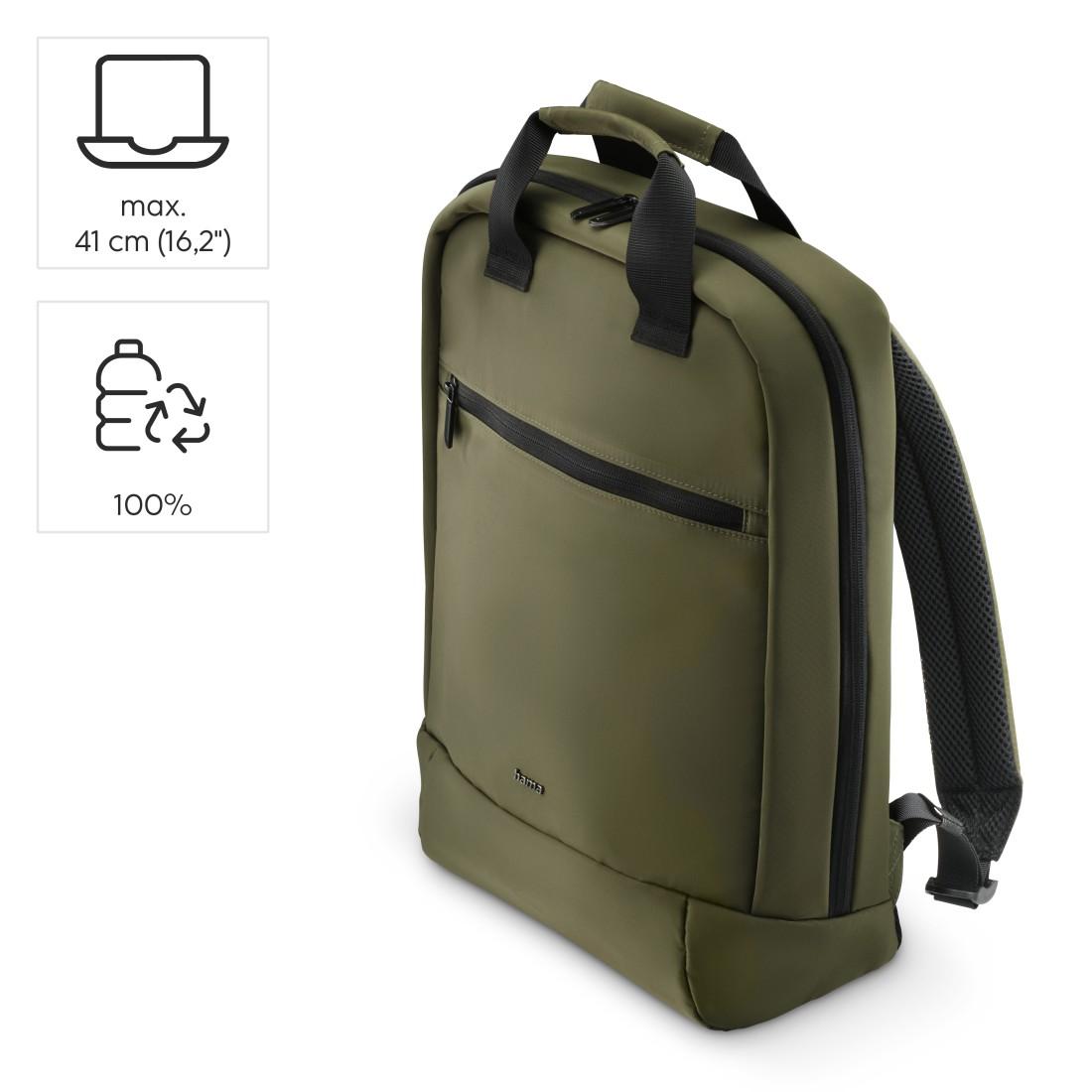 Geanta pentru laptop HAMA „Ultra Lightweight”, pana la 41 cm (16" 2"), verde HAMA-222054