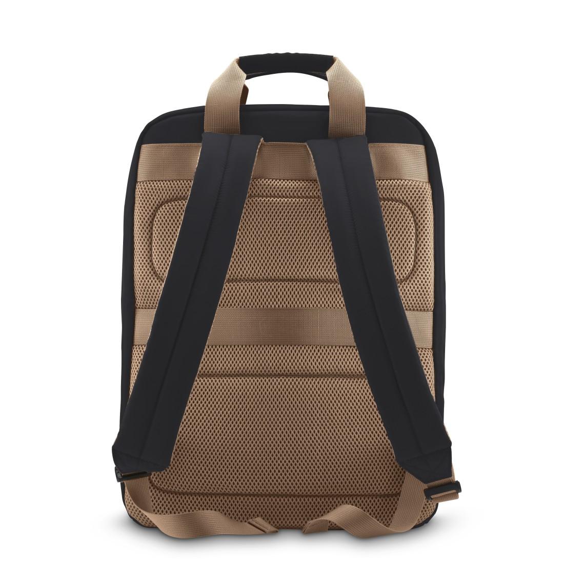 Geanta pentru laptop HAMA „Ultra Lightweight”, pana la 41 cm (16" 2"), neagra cu maro HAMA-222056