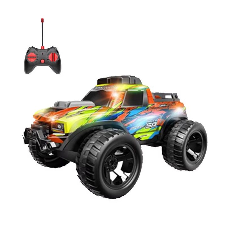 Jeep cu telecomanda AiJH, portocaliu