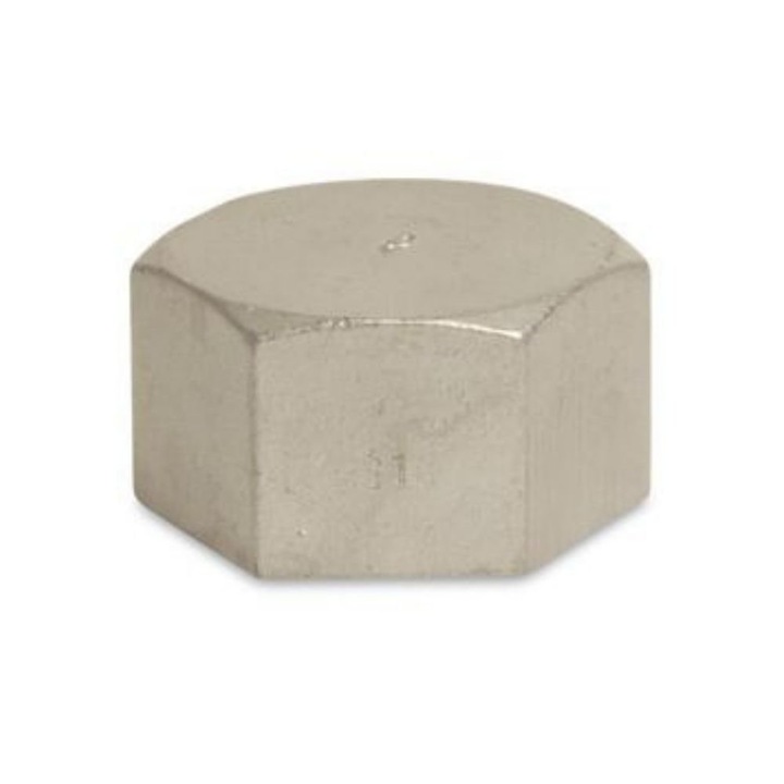 Capac Inox Filetat 1/2 Inch, Fitting Inox V4A, Capac Instalaii 10 Bar