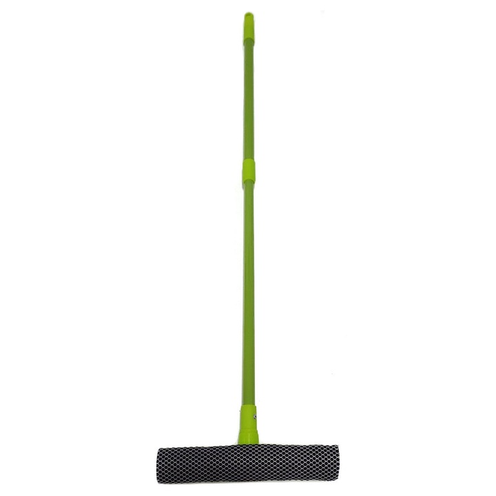 Stergator de geamuri cu maner telescopic, 0,60 - 1,2 metri, lama din burete si cauciuc 20 cm
