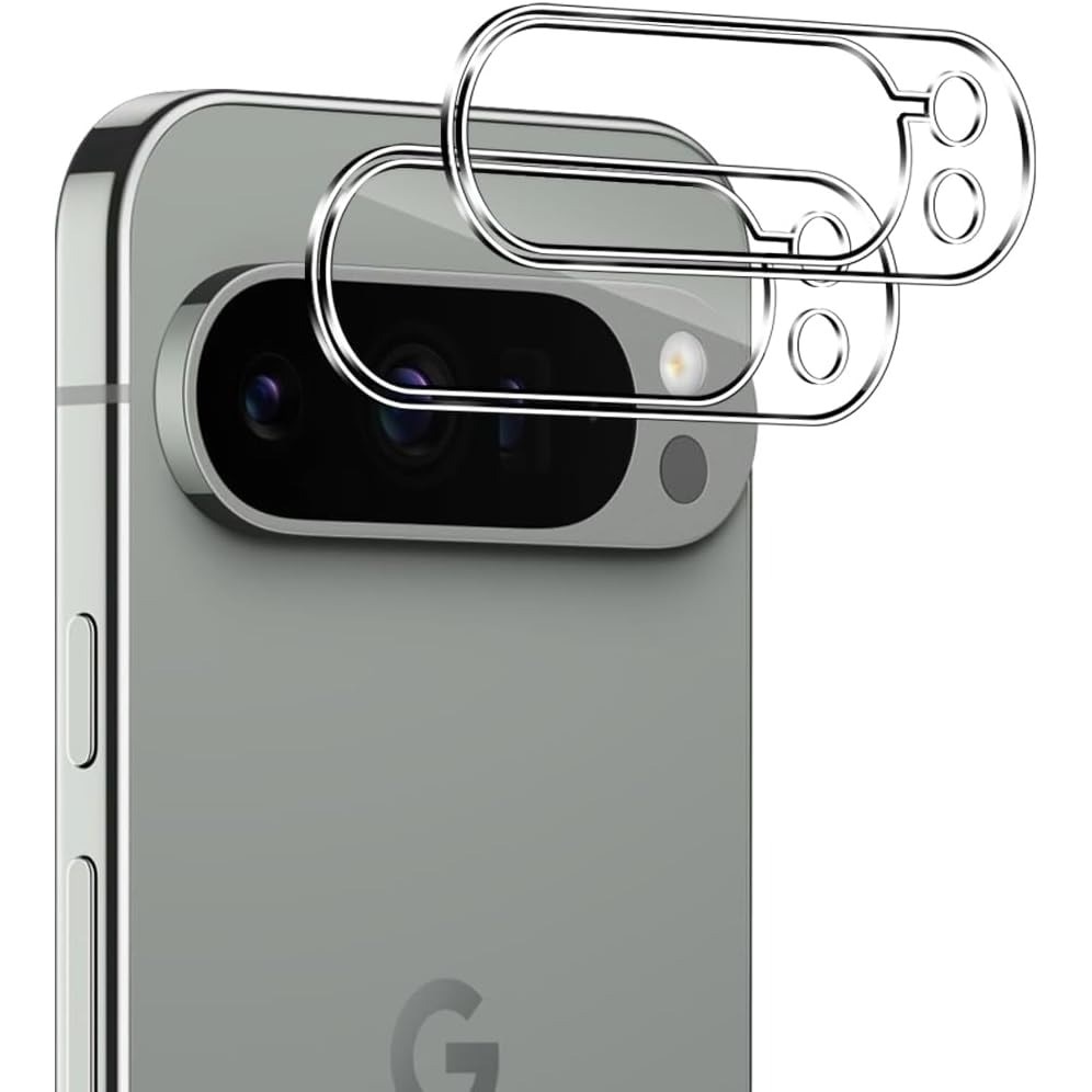 Folie protectie camera spate pentru Google Pixel 9 Pro, sticla securizata 9H, transparent, 0.2mm, set 2 bucati