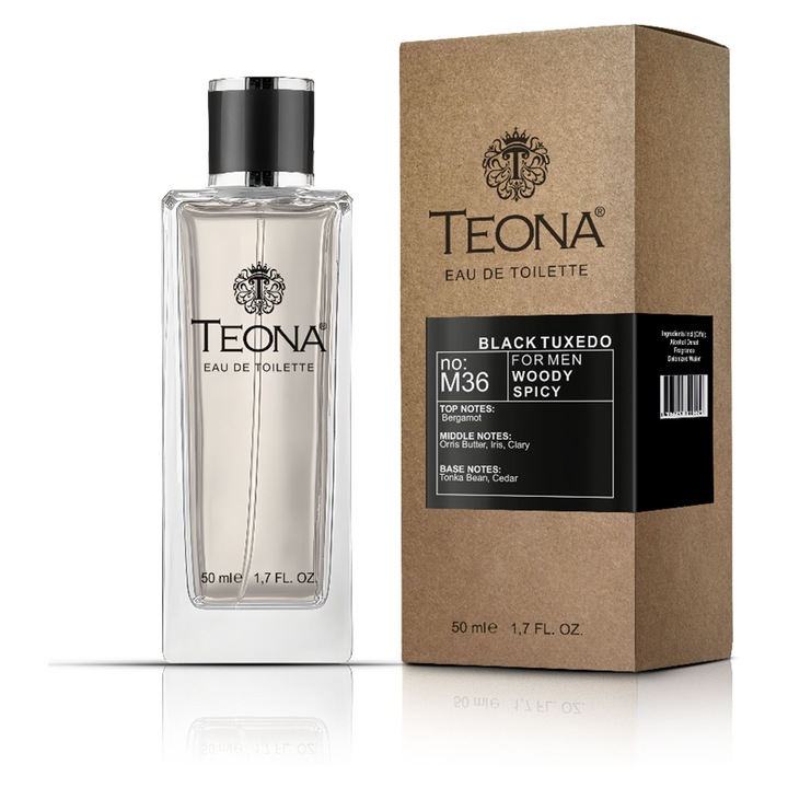 Teona Apa de Toaleta M36 Black Tuxedo Barbati 50 ml