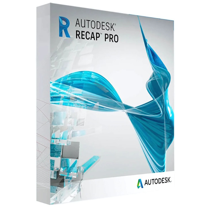 Autodesk ReCap Pro, Software Proiectare, Asociere Cont, Sistem de Operare Compatibil Windows/Mac, Valabilitate 1 An