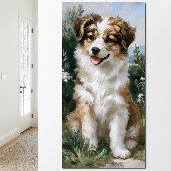 Картина върху платно, LuxCanva® M1277, Приятел от книга с приказки, 60 X 120 см, 100% памучно платно 400 г/м2, дървена рамка