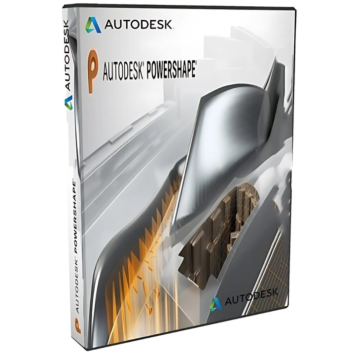 Лиценз за Autodesk PowerShape Ultimate, софтуер за проектиране, свързване на акаунти, съвместима с Windows/Mac операционна система, активиране за 2 устройства, валидност 1 година