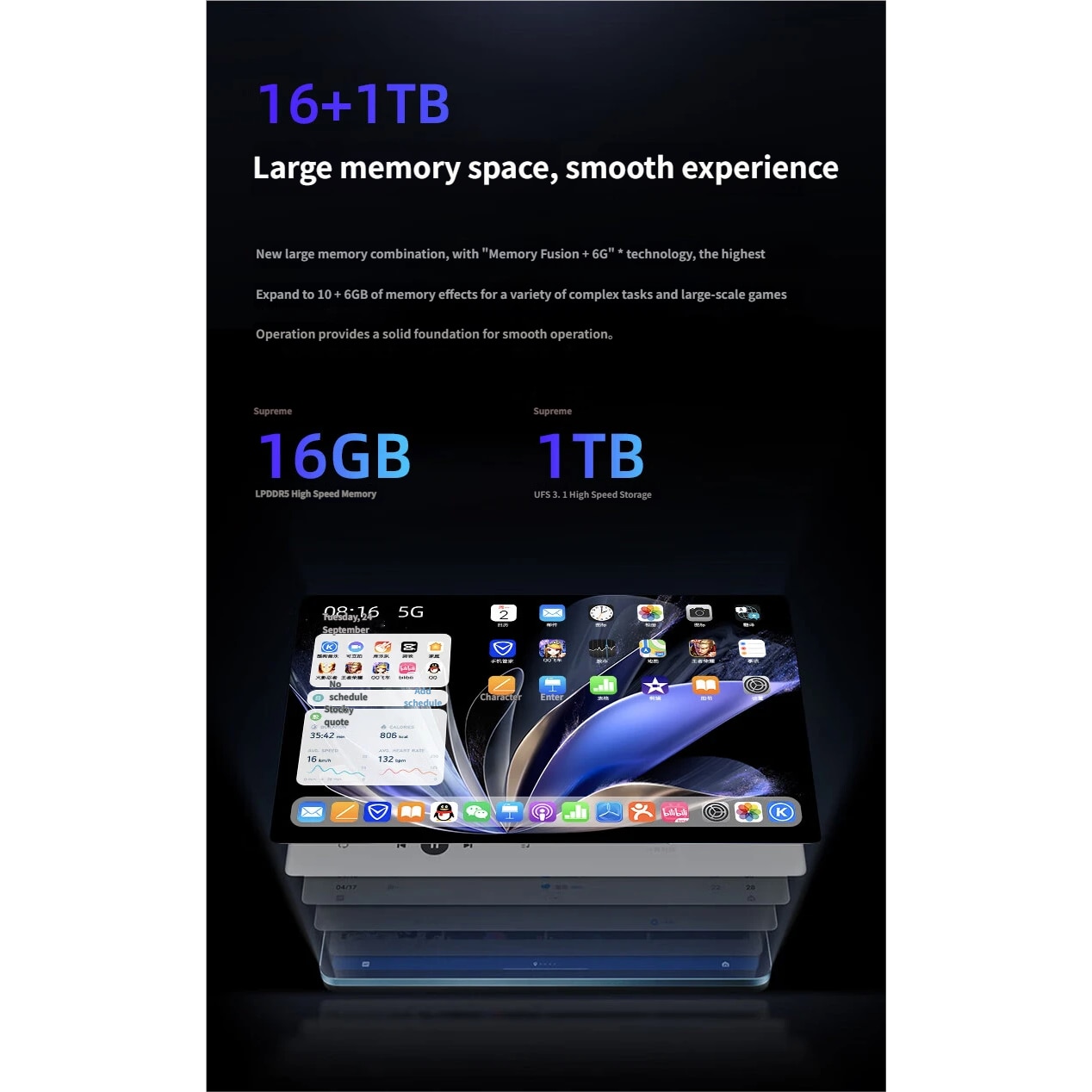 Tableta ALLDOCUBE, 10.1 inch, 16+512 GB, gri, versiune imbunatatita