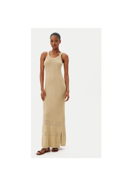 Дамска лятна рокля Selmark, BC1998, Бежов, L