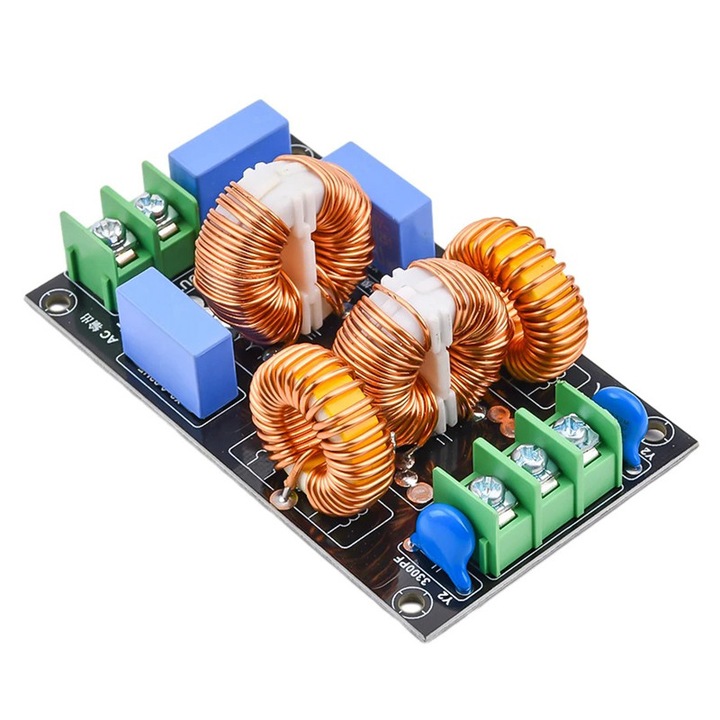 Filtru de alimentare EMI EMC pentru amplificator audio, 4A, AC 220V