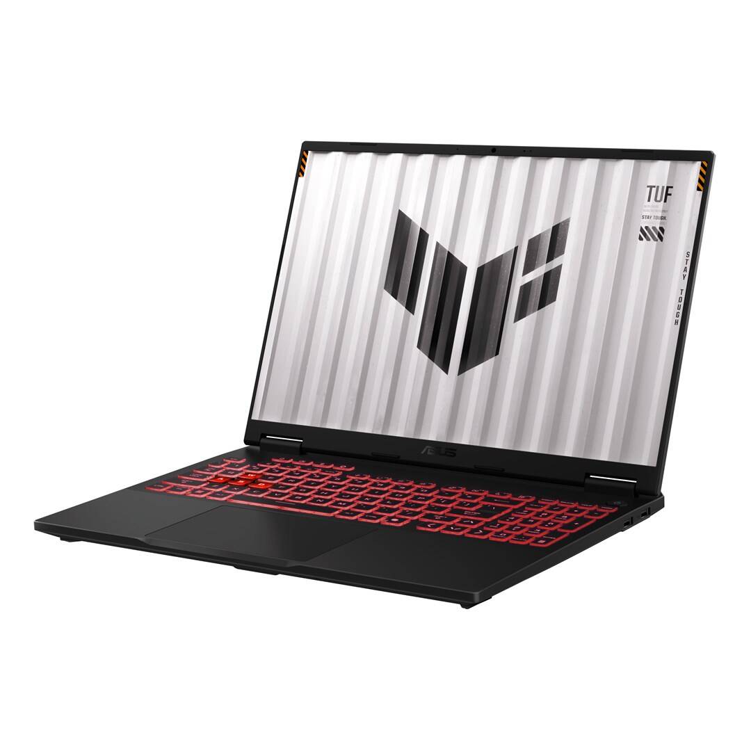 Laptop Asus TUF Gaming A16 FA608, AMD Ryzen 7 260, 16 inch, RAM 16GB, SSD 512GB, GeForce RTX 5070 Laptop GPU, No OS, Negru