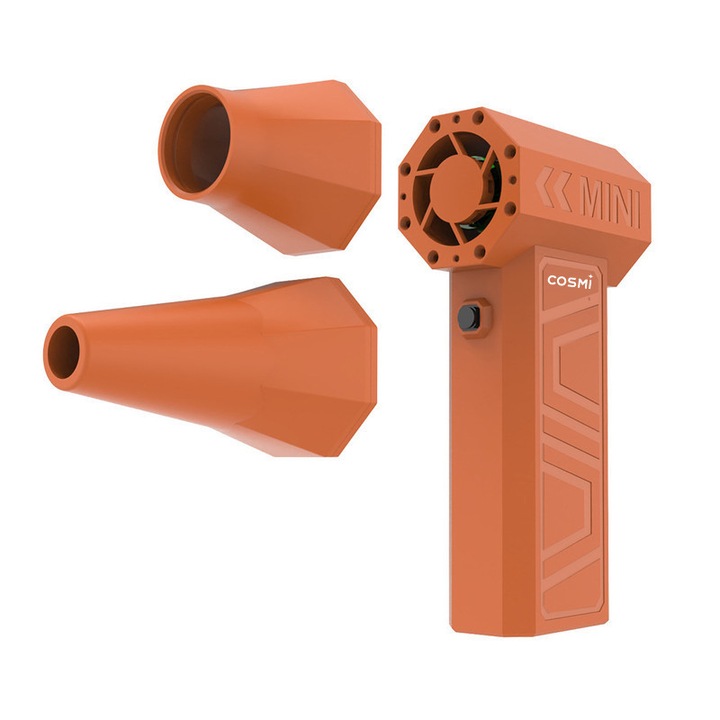 Suflanta aer,1 buc, motor brushless,105000 RPM, vant 41 m/s,3 trepte reglaj continuu, chip inteligent, protectie supraincalzire, autonomie mare, reducere zgomot, dimensiuni compacte, multiple utilizari acasa, auto, indepartare zapada, portocaliu