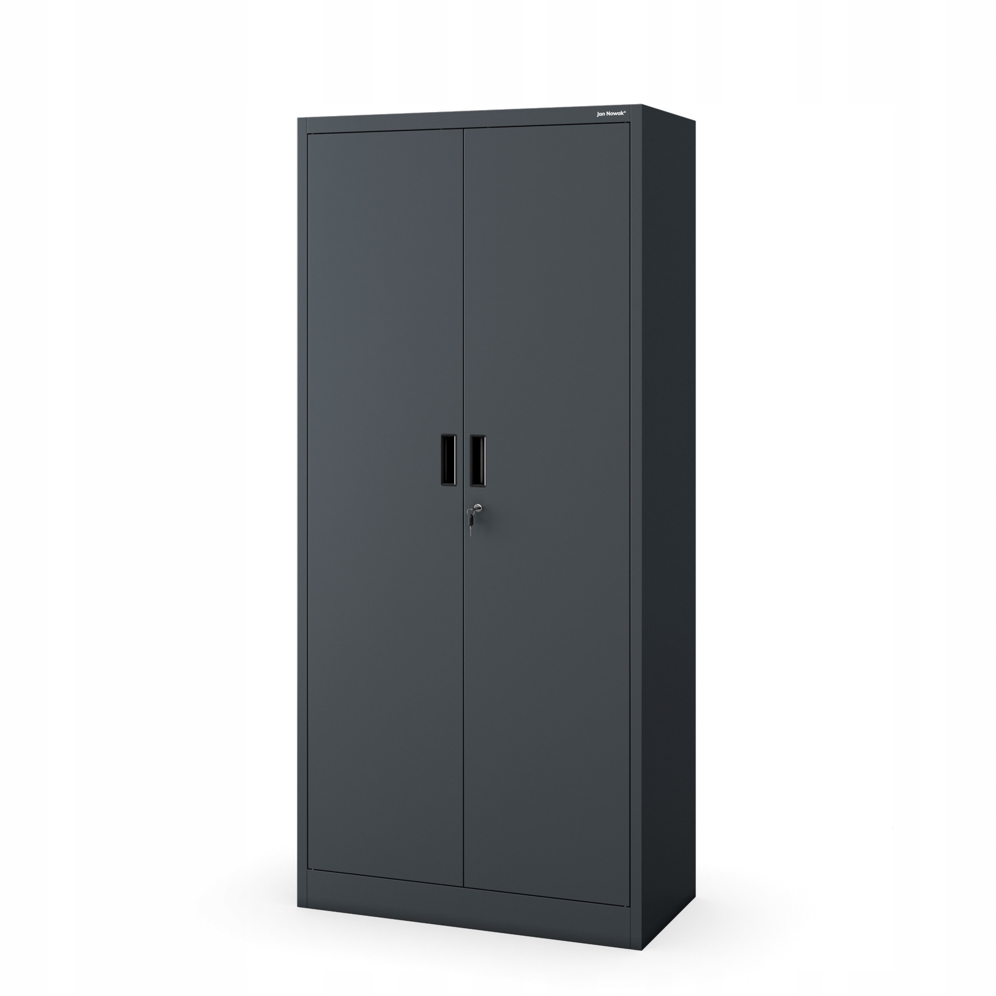 Dulap metalic JAN Compact, 175x80x40cm, antracit, 4 polite